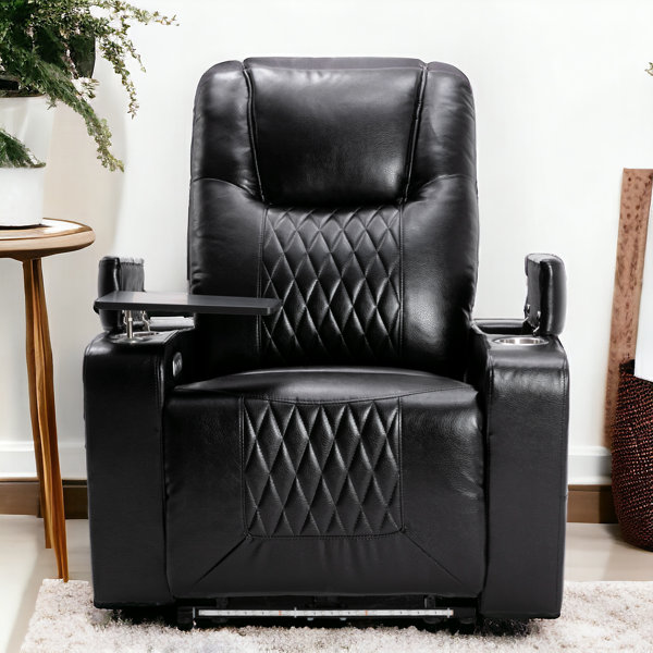 Wayfair recliners store with cup holders